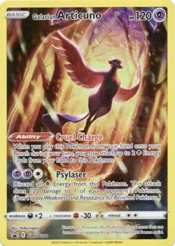 Galarian Articuno - SWSH282 - Pokemon Sword & Shield Promo Holo Card NM - Image 1