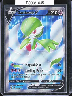 Pokemon TCG Gardevoir V 070/073 Champion's Path Full Art B0008-045 - Image 1