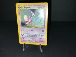 Pokemon TCG Vintage Espeon 1/75 Holo Rare Neo Discovery Unlimited - Image 4