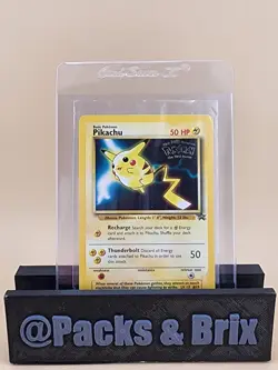 Pokemon TCG Pikachu 4 Wizards Black Star Promos Moderately Played (MP) - Image 1