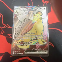 Team Rocket's Persian ex #219/182 SV10: Destined Rivals Ultra Rare | Pokemon - Image 1
