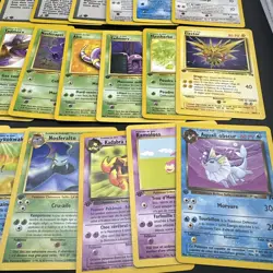 Pokemon TCG French 1st Edition Original Base SET Lot Of 27 Rare, UC & C NM/LP - Image 2
