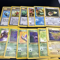 Pokemon TCG French 1st Edition Original Base SET Lot Of 27 Rare, UC & C NM/LP - Image 4