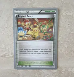 The Pokemon Company Pokemon TCG Tropical Beach BW50 Trainer Promo WC 2014 Eng - Image 1
