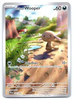 Paldean Wooper Pokemon Illustration Rare ME02: Phantasmal Flames 102/094 - Image 1