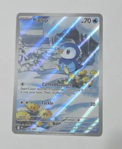Piplup - 098/094 - Illustration Rare - Me02: Phantasmal Flames - Pokemon - PFL - Image 1
