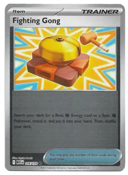 Fighting Gong 187/217 Uncommon Ascended Heroes Pokemon Reverse Holo Near Mint - Image 1