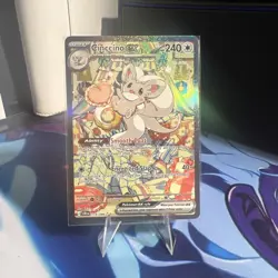 Cinccino Ex Full Art 119/086 Chaos Rising Pokemon TCG - Image 1