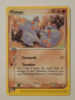 Pokemon Phanpy 62/109 - Ruby & Sapphire - Image 1