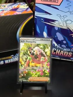 AZ's Tranquility 120/86 SIR Special Illustration Rare Pokemon Chaos Rising NM - Image 1