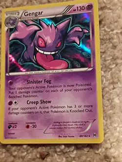 2015 Pokemon XY - BREAKthrough Gengar Holo 60/162- NM - Image 1