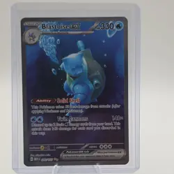 Pokemon TCG Blastoise ex 200/165 Scarlet & Violet 151 SIR NM - Image 1