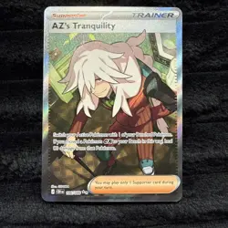Pokemon TCG AZ's Tranquility Full Art Chaos Rising 106/086 Mint/NM - PACK FRESH - Image 1
