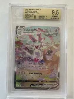 Pokemon TCG Sylveon VMAX 212/203 Alt Art Secret Rare Evolving Skies BGS 9.5 - Image 1