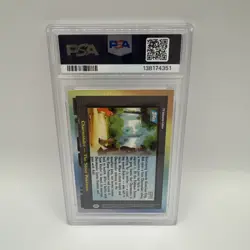 1st Print CHARMANDER THE STRAY POKEMON HOLO Topps BLUE LOGO POKEMON CARD PSA 6 - Image 2