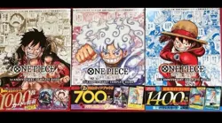 One Piece Card Game 1st 2nd 3rd Anniversary Complete Guide Set Promo Cards Seale - Image 1