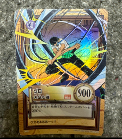 PREORDER Roronoa Zoro C114 Holo Japanese One Piece Hyper Battle Vintage Card - Image 1