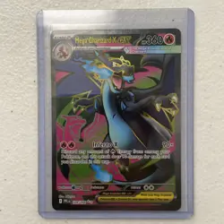 Mega Charizard X ex 109/094 Ultra Rare Phantasmal Flames Pokemon Card - Image 1