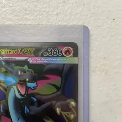 Mega Charizard X ex 109/094 Ultra Rare Phantasmal Flames Pokemon Card - Image 4
