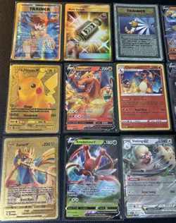 Pokemon Card Lot 2016 -2024 Nm/Mint sleeved Trainer Charizard Pikachu Raichu + - Image 2