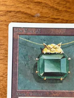 MOX EMERALD Unlimited MTG Magic the Gathering 1993 - Image 2