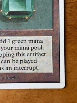 MOX EMERALD Unlimited MTG Magic the Gathering 1993 - Image 4
