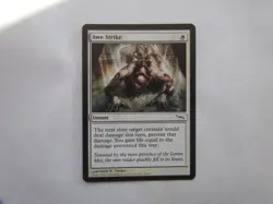 Awe Strike x4 4x Mirrodin White COM Instant Gain Life MTG - Image 2