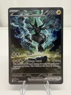 Pokemon Zekrom EX 166/86 Black Bolt Special Illustration Rare NM - Image 1