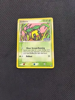 Sunkern 76/115 Common Unseen Forces Pokemon Reverse Holo Lightly Played - Image 1