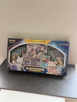 Pokemon Kanto Power Collection Box Mewtwo-EX Slowbro-EX XY Evolutions TCG SEALED 820650809446 - Image 1