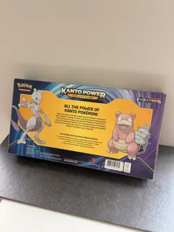 Pokemon Kanto Power Collection Box Mewtwo-EX Slowbro-EX XY Evolutions TCG SEALED 820650809446 - Image 2