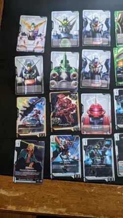 Gundam Card Game C Lot. 32 Common Cards. - Image 2