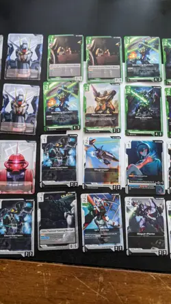 Gundam Card Game C Lot. 32 Common Cards. - Image 3