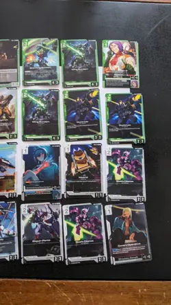Gundam Card Game C Lot. 32 Common Cards. - Image 4