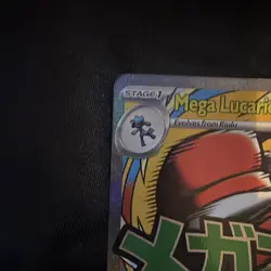 Mega Lucario EX 033/MEP Pokemon TCG Mega Evolution Promo English Holo 340 HP - Image 3