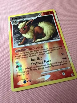 Pokemon Company Flareon 19/111 Rising Rivals Reverse Holo Rare 80 HP ENG - Image 3