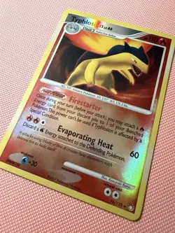 Pokemon Company Typhlosion 16/123 Mysterious Treasures Reverse Holo 110 HP ENG - Image 2