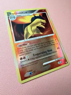 Pokemon Company Typhlosion 16/123 Mysterious Treasures Reverse Holo 110 HP ENG - Image 3