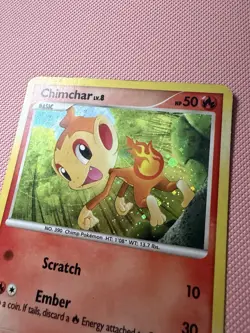 Pokemon Company Chimchar DP02 Diamond and Pearl Promo Holo 50 HP ENG 2007 - Image 4