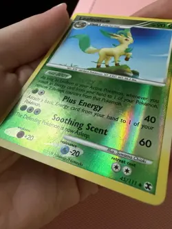 Pokemon Company Leafeon 45/111 Rising Rivals Reverse Holo 90 HP ENG - Image 3