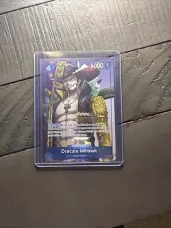 Dracule Mihawk (OP11 Release Event Winner) P-081 One Piece Promotion Cards Foil - Image 1