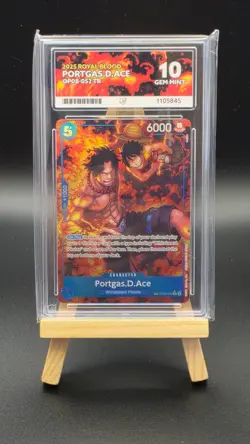 Portgas.D.Ace (TR) OP08-052 Royal Blood Foil One Piece Treasure Rare - ACE 10 - Image 1