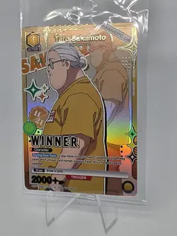 Union Arena Taro Sakamoto Winner UEPR/SMD-1-022 Sealed Promo - Image 1
