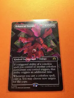 MTG Magic The Gathering Echoes Of Eternity MH3 Rare Borderless Eldrazi - Image 1