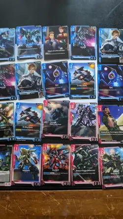 Gundam Card Game C Lot. 31 Common Cards. - Image 3