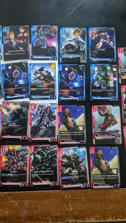Gundam Card Game C Lot. 31 Common Cards. - Image 4