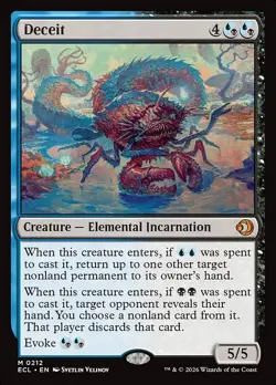 Deceit [ECL] #212 NM MTG - Image 1