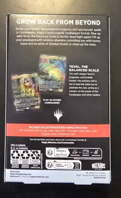 New Unopened MTG Tarkir Dragonstorm Commander Deck – Sultai Arisen (BUG) Sealed - Image 2