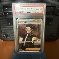 2026 POKEMON ASC EN-ASCENDED HEROES ULTRA RARE #256 BOSS'S ORDERS PSA 10 - Image 1