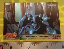 Mechanical Mewtwo 1999 1st Print Topps Holo Foil #6 Pokemon Card - Image 1